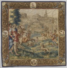 Figural tapestry, maker, design attributed to Maarten van Heemskerck 1498–1574 as draughtsman;