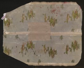 Fabric fragment, fragments of silk fabrics, patterned fabrics, fragments of a larger textile