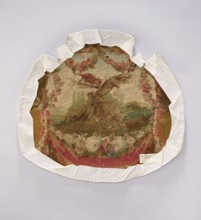 Tapestry covering, creator unknown, unknown provenance; floral ornaments with wildflowers and