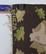 Kilim attributed to Boncza fl. ca. 1920–1930. Woven decorative fabric, 1920s, from Tomczyce, Poland