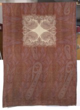 Shawl, Repossession provenance. Bota ornament, plant ornaments; fashion accessory and element of