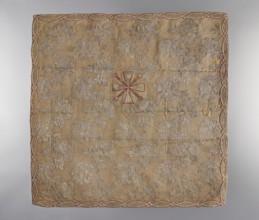 Velum; unknown creator; gift; church paraments; plant ornaments; sacred art; churches and chapels