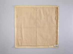 Velum;, Church vestment, early 18th century, Poland. Silver lamé velum embroidered at corners and
