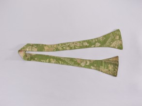 Stole made of Lyon material; maker, early 18th century, Lyon, France; liturgical vestment for