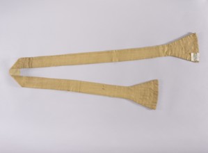 Stole, 18th century, Poland; liturgical vestment, embroidered, length 208 cm, width 18 cm. The item