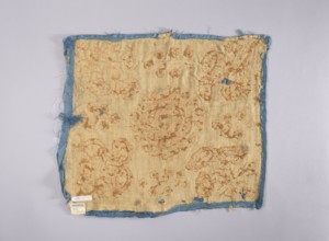 Embroidered vellum, Church paraments;, repossession Glogów. Flowers, leaves, plant ornaments;