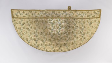 Church cope, creator unknown, origin unknown, liturgical vestment decorated with flowers, leaves