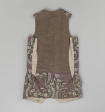 Vest, floral ornaments, patterned fabrics, Henryków German: Heinrichau - museum repository,