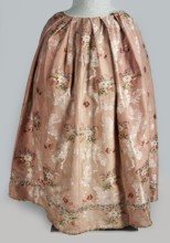 Robe à la française dress, floral ornaments, ribbon, flower bouquets, robe à la française, ruffles,