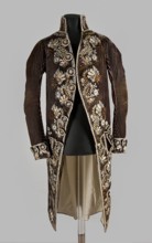 Habit à la française, tailcoat, floral ornaments, clothing, men's clothing, men's fashion, 18th