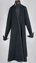 Kontusz, kontusz, men's clothing, Polish national costume. Kontusz of dark navy cloth with outlets