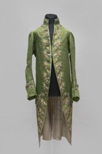 Habit à la française, repossession provenance; floral and plant motifs; fashion, men's clothing;