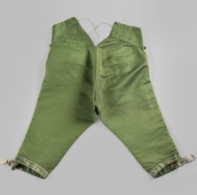 Trousers, plant motifs, floral motifs, clothing, fashion, men's clothing, 18th century clothing.