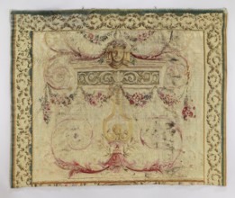 Ornamental tapestry, The tapestry is only partially preserved. The surviving fragment constitutes