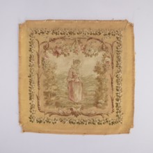 Tapestry hangings, varietals, message provenance, flowers, floral ornaments, fabrics, tapestries,