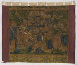 Figural tapestry, tapestries, weaving, interior furnishings, decorative fabrics, interior