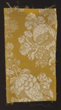 Fabric fragment, fabrics, 18th-century silk fabrics, fragments of silk fabrics, patterned fabrics,