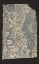 Fragment of fabric, fabrics, fragments of silk fabrics, patterned fabrics, fabrics with lace