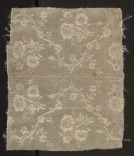 Fabric fragment, fabrics, fragments of silk fabrics, patterned fabrics, floral patterns,