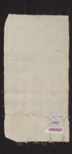 Fragment of silk fabric, fragments of a larger textile object, patterned silk fabric, 18th century;