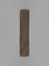 Double-sided gingerbread mould. Obverse: group of musicians; reverse: three fish. Double-sided,