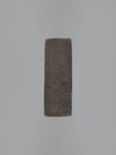 Double-sided gingerbread mould. Obverse: image of Madonna and Child; reverse: small image of