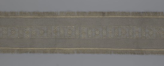 A so-called Saxon lace belt, creator, lace belt for men's clothing; central continuous belt with a