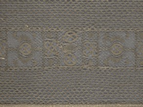 A so-called Saxon lace belt, lace belt and clothing accessory for men's fashion. The central part