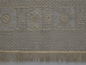A so-called Saxon lace belt, creator unknown, lace belt for men's clothing, clothing accessory;