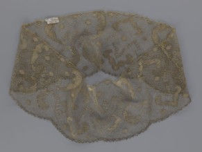 Lace fragment, lace, 18th century, Europe, fabric, width 20 cm, length 120 cm, A delicate lace