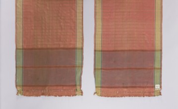 Kontusz belt, Polish/Ukraine Volhynia? origin, mid-18th century. Men's clothing accessory. Silk