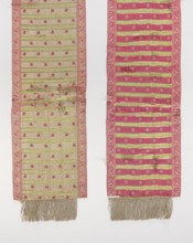 Kontusz belt, 18th century. Semi-solid, double-sided men's clothing accessory kontusz belt with