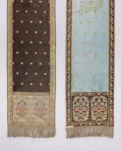 Kontusz belt;, ; ornament: flower bushes, geometric and plant ornaments; bilateral, semi-solid