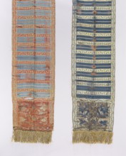 Kontusz belt, PC Salzhüber Manufactory Gdansk; belt manufacturer; ca. 1775–1800. Single-part heads