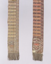 Half of a kontusz belt, woven by Jan Madzarski weaver; Sluck, ?-ca. 1800; manufactured by Karol