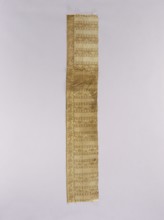 Fragment of a kontusz sash, Studio of Franciszek Maslowski belt manufacturer; 1781–1806, Kraków.