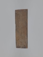 Double-sided gingerbread mold. Obverse: coat of arms with initials GG, top inscription Memento