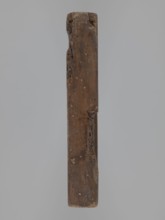 Double-sided gingerbread mould. Obverse: genre scene; reverse: three depictions. Genre scenes,