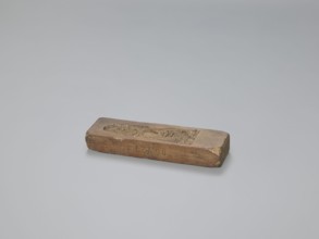 Double-sided gingerbread mold. Obverse: female figure; Reverse: baby in swaddling clothes.