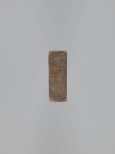 Double-sided gingerbread form. Obverse: heraldic shield; reverse: plant ornament. Double-sided