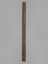 Double-sided gingerbread form. Obverse: image of a rider/trumpeter on a horse dressed in a
