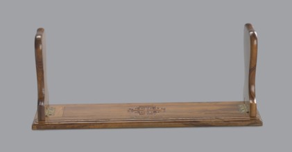 Bookstand, origin unknown, Hebrew, Jerusalem Israel/Palestine. Rectangular bookstand with two