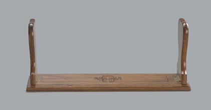 Bookstand, origin likely Jerusalem Israel/Palestine, Hebrew inscription, 19th–20th century.