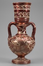 Amphora-type vase, Manises ceramic center; ca. 1400- author's role classification, pottery workshop
