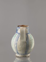 Jug, Orvieto ceramic center; 1450– Classified as a jug. Bulky jug with an ovoid belly on a low