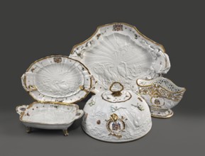 Sweets plate, Kaendler, Johann Joachim 1706-1775 sculptor / author, Koenigliche Porzellain