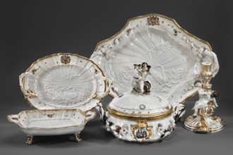 Sweets plate by Johann Joachim Kaendler 1706–1775, modeled/manufactured by Königliche
