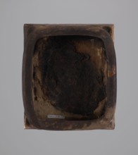 Tile, tiles, birds, stoves, plant decorations, Hutsul region, decoration with a rooster motif, 19th