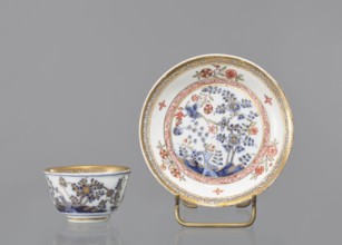 Bowl, house painter co-creator, Ferner, JF ca. 1750, or workshop house painter co-creator;