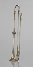 Court fanfare of Augustus III; maker: Christian Friedrich Riedel instrument builder; associated